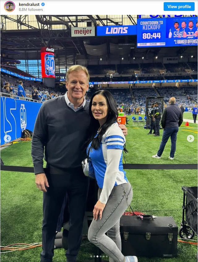 Kendra Lust-2-with Commish Goodell-crpd.JPG