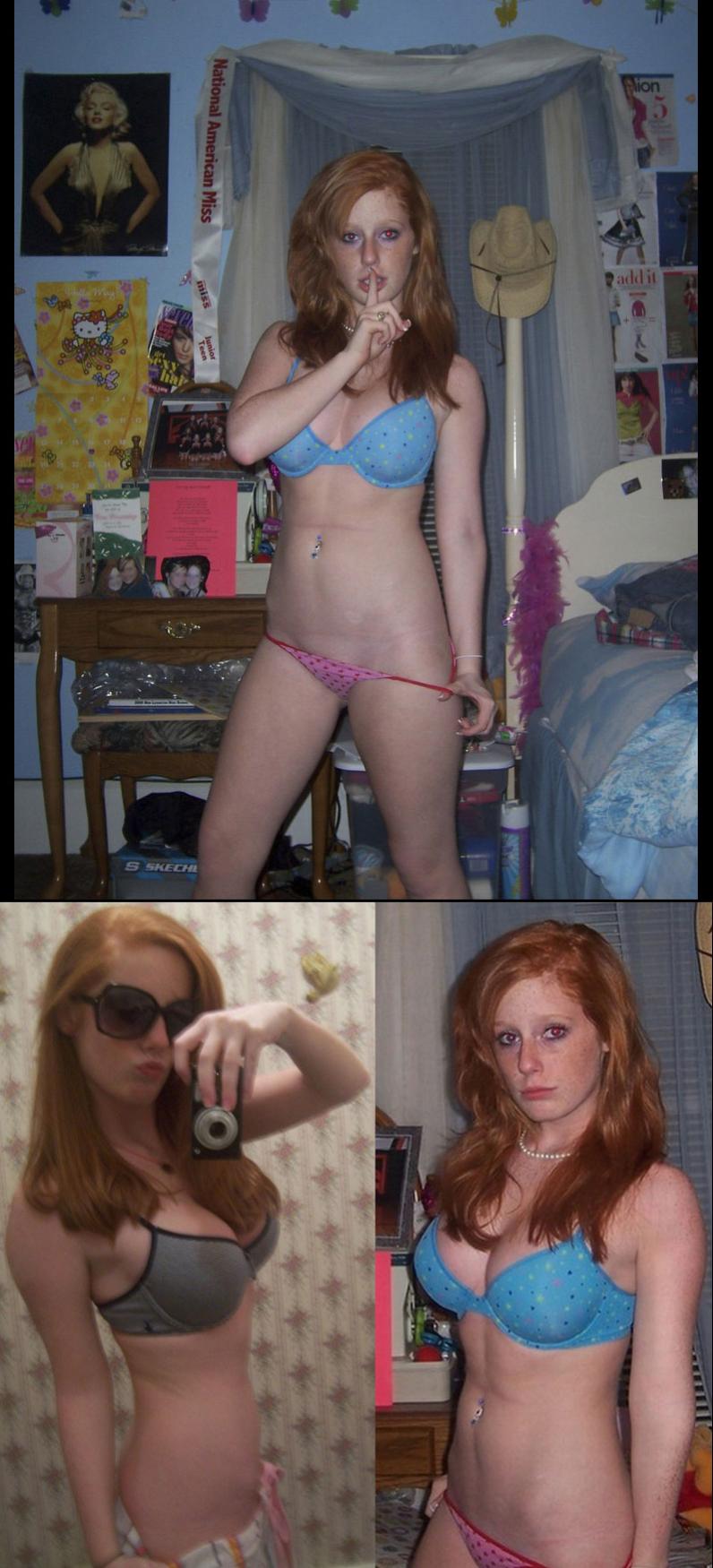 Who is this amateur, big breasted, teen redhead? Freeones Forum